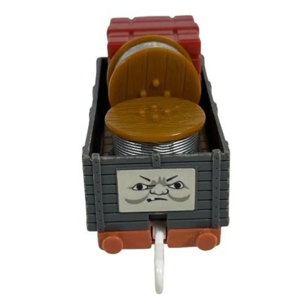 Thomas & Friends Trackmaster S.C. Ruffey Cargo Bricks Wire Spool Coil Car TOMY